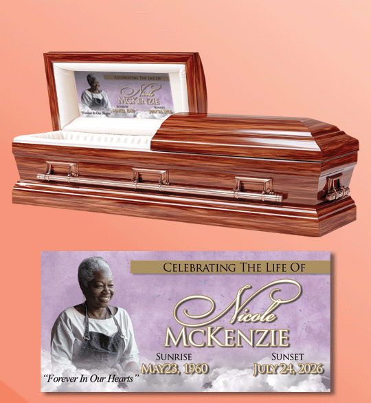 casket panel